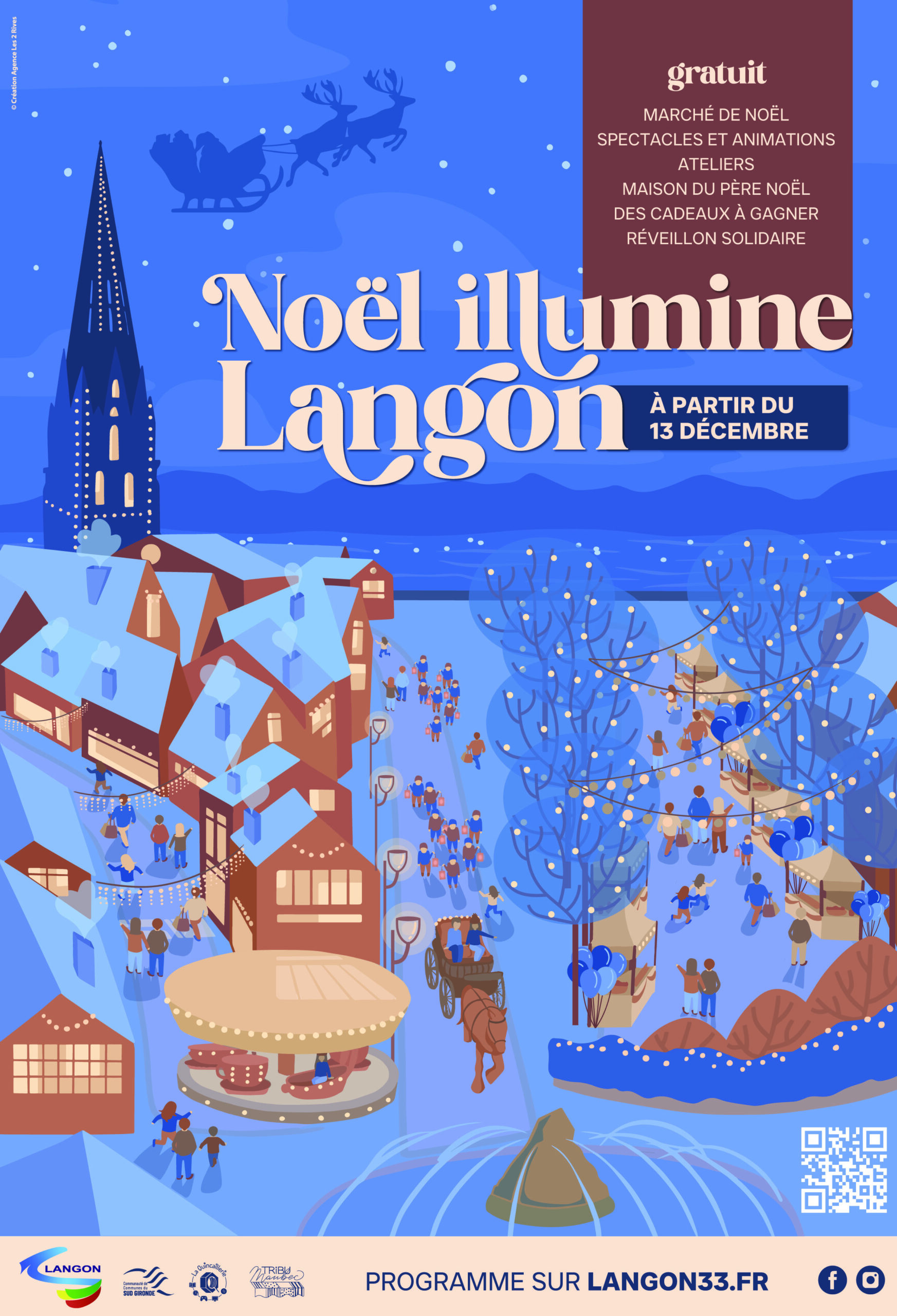 Affiche-Langon-Noel