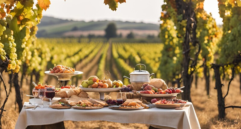 Repas des vendanges