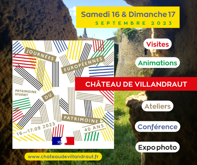 Journées du Patrimoine 2023_Château de Villandraut