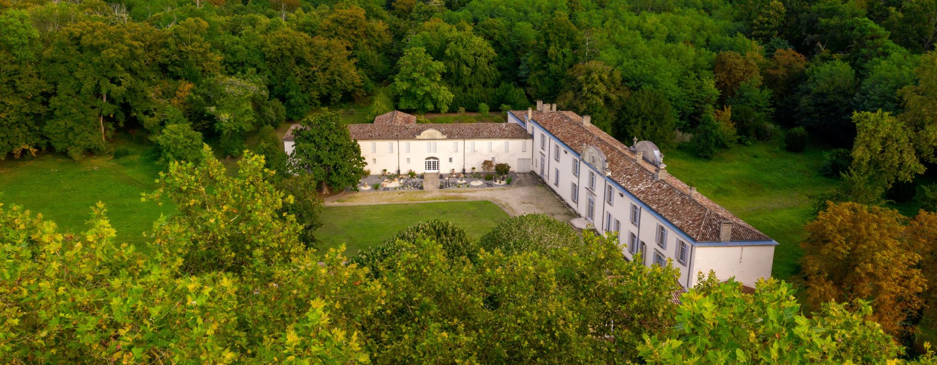 drone Chateau foret